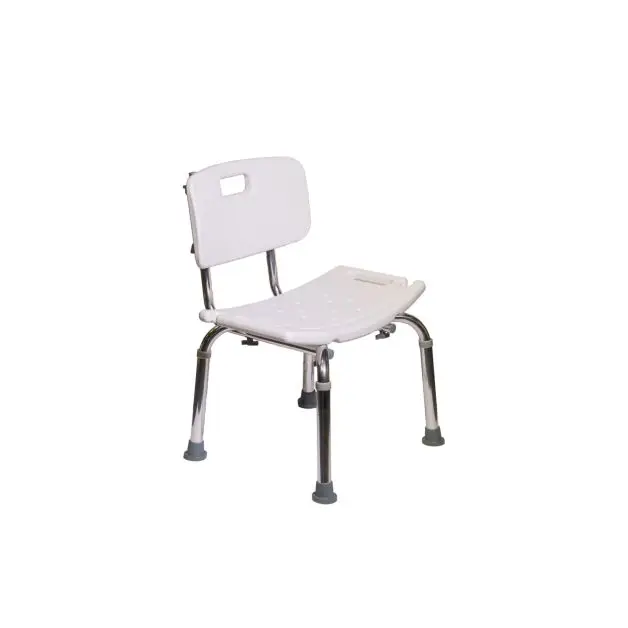 Καρέκλα Μπάνιου με Πλάτη, Ρυθμιζόμενη 35–50 cm – MOBIAK